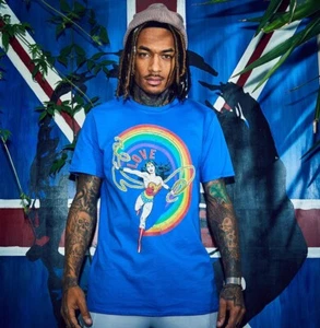 Camiseta oficial para hombre de DC Comics Wonder Woman Rainbow Love - Imagen 1 de 13