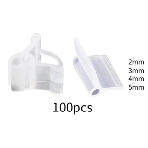 100Pcs Garden Grafting Clips Planter Support Clips Trellis Clips Vegetable - Picture 1 of 25