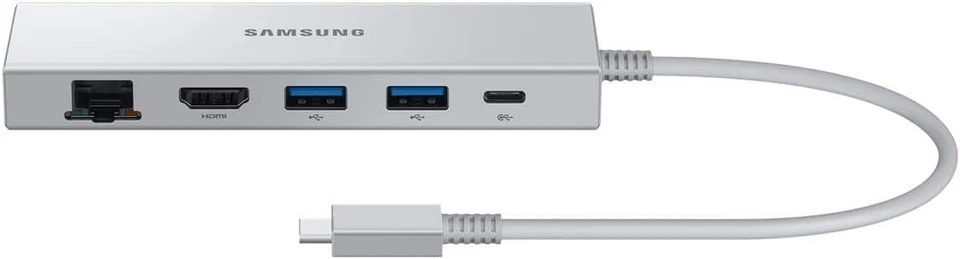 Samsung Multiport Adapter EE-P5400, 5 in 1, Silver [B-Ware] - Bild 1 von 1