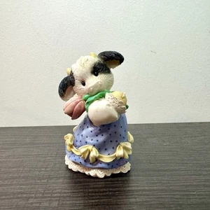 Mary Moo Moos " May the sun always shine on moo " Cow Figurine Vintage 1996 - Picture 1 of 5