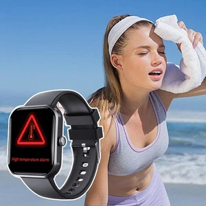 Smart Watch, Waterproof IP67 Smartwatch (Answer/Make For iOS Call) Android K2I9 - Picture 1 of 18