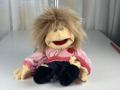 Sammler Puppe Living Puppets Handpuppe Paula 40 cm Sprechpuppe. Top Zustand - Bild 1 von 3