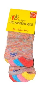 The Original FOOT ALIGNMENT Socks Mulitcolor Medium Women 7-9 Men 5-8 Free Ship - Picture 1 of 3