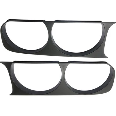 Juego de 2 bisel de faros para Dodge Challenger 2008-2014 lado izquierdo y derecho Foto 1 de 4