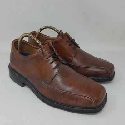 Marks & Spencer Airflex Shoes Mens 9 brown extra wide - Image 1 of 4