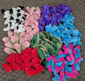 ENORME Lote Al Por Mayor de 90+ Juguetes de Peluche Premios Arcade Carnaval De Colección - Imagen 1 de 12