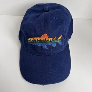 Sombrero Smathers and Branson Bosque Peces Golf Adulto Azul Punta de Aguja Gorra Correa - Imagen 1 de 7