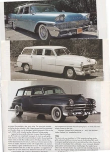 1949 1951 1953 1955 1957 1959 CHRYSLER STATION WAGON 6 page COLOR Article - Bild 1 von 3