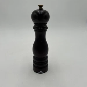 Peugeot Paris Frankreich klassische Schokolade dunkles Holz Salz Pfeffermühle Streuer 9" hoch - Bild 1 von 6