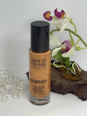 Make Up For Ever Reboot Foundation - Y445 Amber - 1.01 fl oz Full Size - New - Image 1 of 4