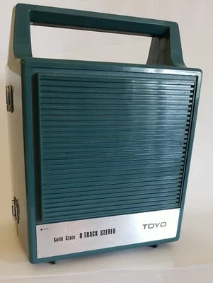 Estéreo de 8 pistas TOYO CH-313 de colección - sin probar - estado sólido Foto 1 de 4
