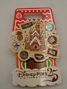 Disney Disneyland Pin - Gingerbread Holiday Collection Logo Merry Christmas 2025 - Bild 1 von 3