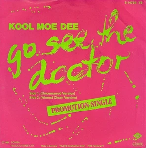 Kool Moe Dee / Go See The Doctor / Vinyl / Hip-Hop / Rap / Battle / Jive - Imagen 1 de 1