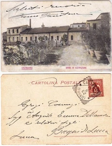 CASTROCARO - FORLI' - BAGNI IN COSTRUZIONE - VIAGG. 1902 -20059- - Picture 1 of 1