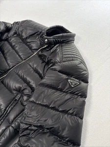 PRADA HERREN Edle DAUNENJACKE im Bikertsyle, GR 48 gr m oder s - Bild 1 von 15