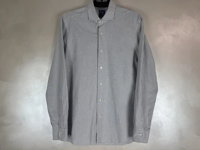 Barba Napoli Dandylife Stripped Button-Up Shirt Men’s Sz (41/16) Italy Auth - Image 1 of 4