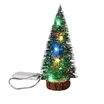 Christmas Miniature Tree with Light - 15Cm Artificial Table Tree - Image 1 of 4
