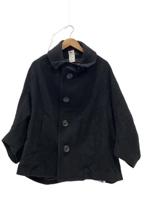 YOHJI YAMOTO другое пальто 2 шерсти черный YF-C22-125 AIRY MOSSER средний б/у - Изображение 1 из 4