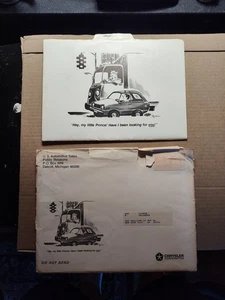 1980 Chrysler - Plymouth Illustrator's Kit guter Zustand mit Originalumschlag - Bild 1 von 24