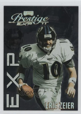 1999 Playoff Prestige EXP Reflections Silver /3250 Eric Zeier #EX70 - Image 1 of 2