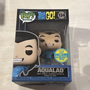 Funko Pop! Aqualad Teen Titans Go Digital #134 LE 1800 Teile - Bild 1 von 6