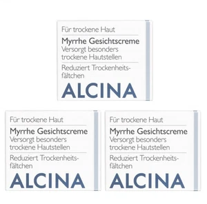 3x Alcina T Mirra Crema Viso Cosmetici Nutrienti 100 ml - Foto 1 di 1