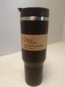 Thermobecher 1,2L mit Henkel 48h Eis/24h kalt/12h heiß Edelstahl - Bild 1 von 3