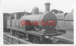 Eisenbahn Foto LMS 2P 10621 Normanton Schuppen L&YR Aspinall 1008 Class 2-4-2T Lok - Bild 1 von 1