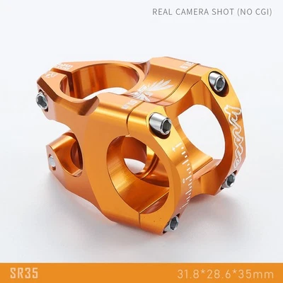 Bicycle Short Stem 31.8*35mm MTB Mountain Bike Handlebar Stem Ultralight Alloy - Image 1 of 4