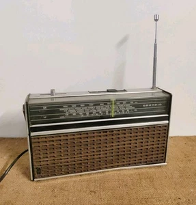 Grundig Elite Boy 600 Transistor Radio Vintage FM Vintage Portable Radio ✅ Ok! - Picture 1 of 5
