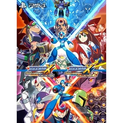 Mega Man X Legacy Collection 1+2 PlayStation 4 PS4 NTSC-J CIB Digital Manual - Image 1 of 4
