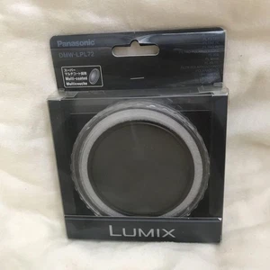 Panasonic Lumix DMW-LPL72 72mm Lens Filter, Used, Clear Condition - Picture 1 of 7