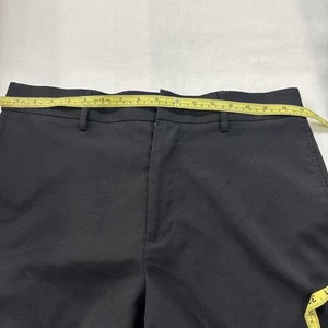PGA Tour Golfshorts Herren Größe 34 schwarz vorne flach Outdoor Polyester schnell trocknend - Bild 1 von 6