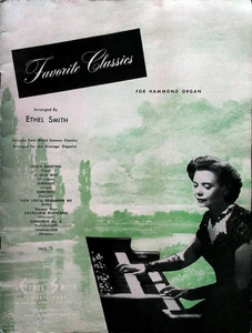 Lieblingsklassiker für Hammond Orgel Noten Liederbuch - Ethel Smith 1950 - Bild 1 von 1
