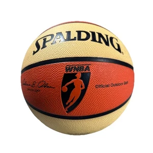 Vintage Spalding WNBA Game Basketball Ball Women’s Two Town Official Outdoor - Picture 1 of 13