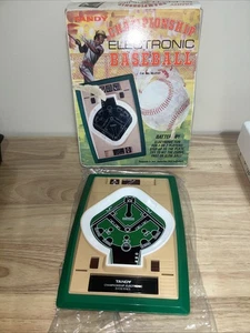 Vintage Tandy Championship Baseball Handheld Electronic Game/ 1980 EX Condition - Picture 1 of 11