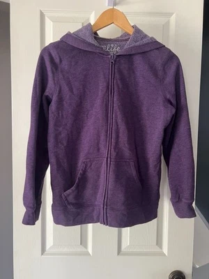 Made for Life Purple Full Zip Hoodie Women’s PS Petite Small Casual Sweatshirt - Image 1 of 4