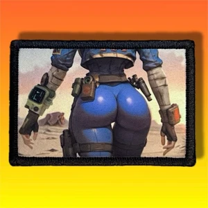 Parche Moral Juego Fallout/Insignia Militar Ejército Gancho y Bucle Táctico 907 - Imagen 1 de 8