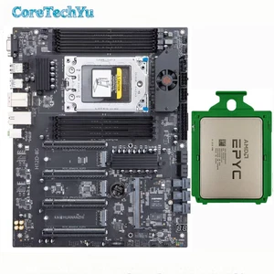 AMD EPYC 7B12+SouthChina H12D-8D 2.25-3.4ghz 64core 128threads motherboard+CPU-- - Picture 1 of 3