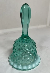 Campana Hobnail vintage Fenton azul opalescente - Imagen 1 de 4