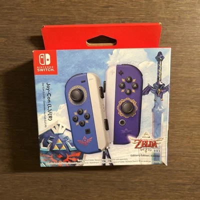 Legend of Zelda Skyward Sword Special Edition Joycons - SEALED - Image 1 of 4