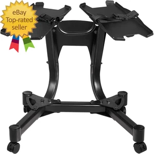 Adjustable Dumbbell Stand 330LBS Dumbbell Rack Standard Metal Dumbbell Holder We - Picture 1 of 3
