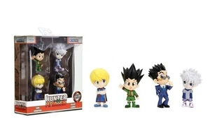 Jada Hunter x Hunter Metalfigs 2.5" Paquete de 4 (Gon, Killua, Kurapika, Leorio) - Imagen 1 de 6
