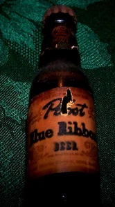Antike Miniatur Bierflasche Pabst blaues Band - Bild 1 von 1
