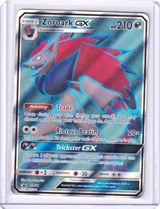 Zoroark GX Full Art Holo #SM84 Pokemon Stella Nera Promo TCG (B)  - Foto 1 di 2
