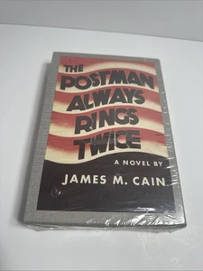 James M Cain POSTMAN ALWAYS RINGS TWICE First Edition Library Facsimile SEALED! - Imagen 1 de 6