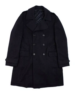 Hackett Mayfair x Loro Piana Wool Double Breasted Classic Coat Size L / UK42 / E - Bild 1 von 8