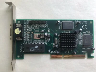 Video Card Nvidia  Vanta LT/8mb  AGP VGA =TESTED= - Image 1 of 4