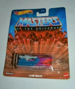  HOT WHEELS MASTERS OF THE UNIVERSE - LAND SHARK METAL/METAL - Picture 1 of 5