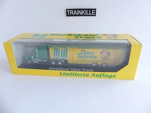 Herpa 1:87 HO LKW KENWORTH W 900 B MARKTKAUF SHOW-TRUCK LIMITED SERIES - Bild 1 von 5